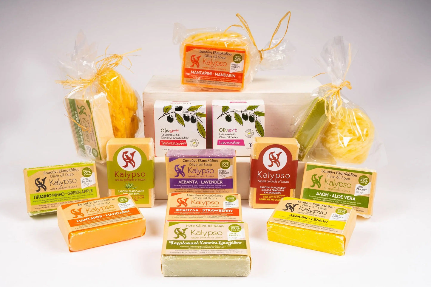 OLIVART Hand made Olive Oil soap- Rose OLIVART