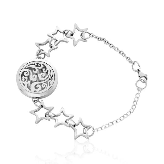 Stars and Swirls Bracelet FBR038SR Aura Scent