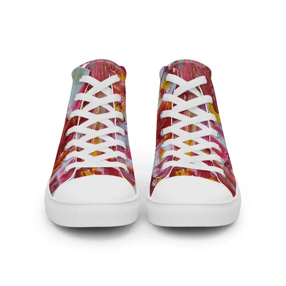 Gianneli Colours Handmade Women’s High Top Canvas Shoes Fadia, Noura