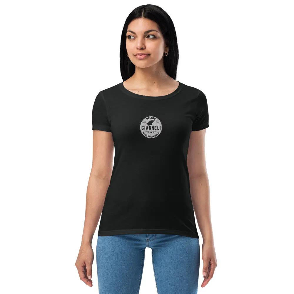 HEAL THE WORLD Women’s Fitted T-shirt by Gianneli Fadia, Noura