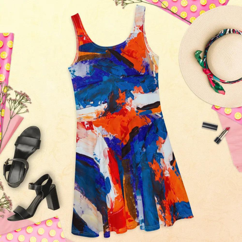 Gianneli Colours Skater Dress Fadia, Noura