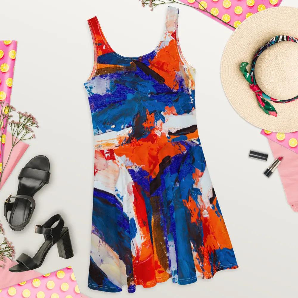 Gianneli Colours Skater Dress Fadia, Noura