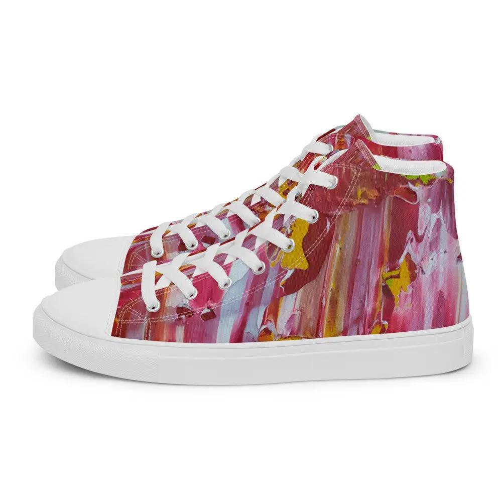 Gianneli Colours Handmade Women’s High Top Canvas Shoes Fadia, Noura