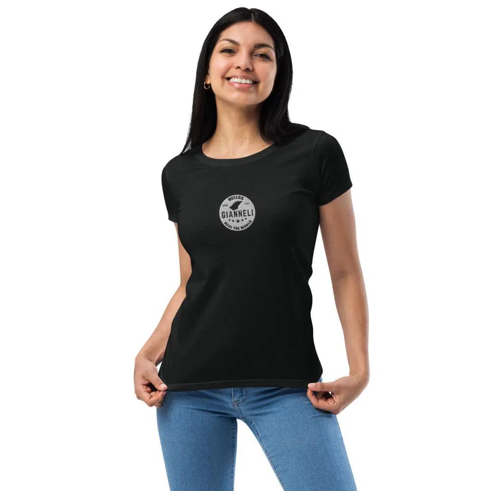 HEAL THE WORLD Women’s Fitted T-shirt by Gianneli Fadia, Noura