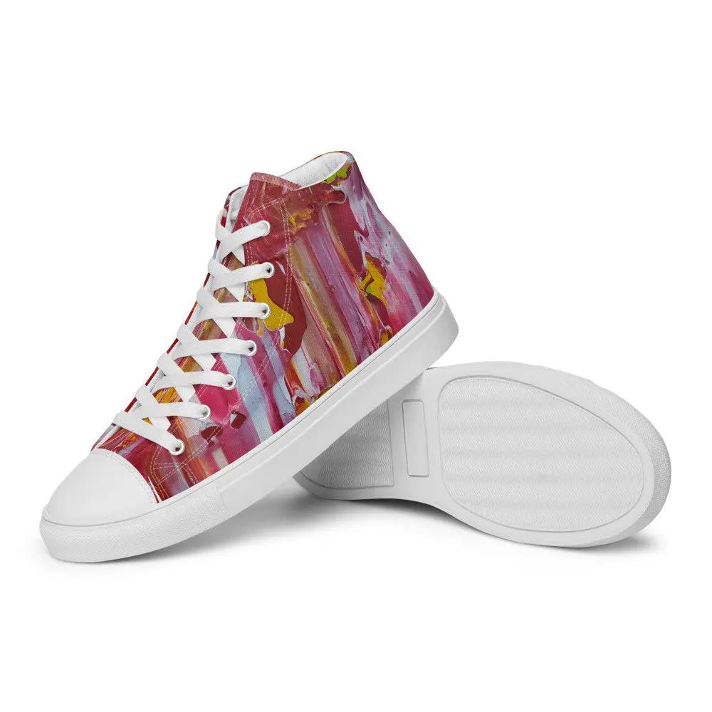 Gianneli Colours Handmade Women’s High Top Canvas Shoes Fadia, Noura