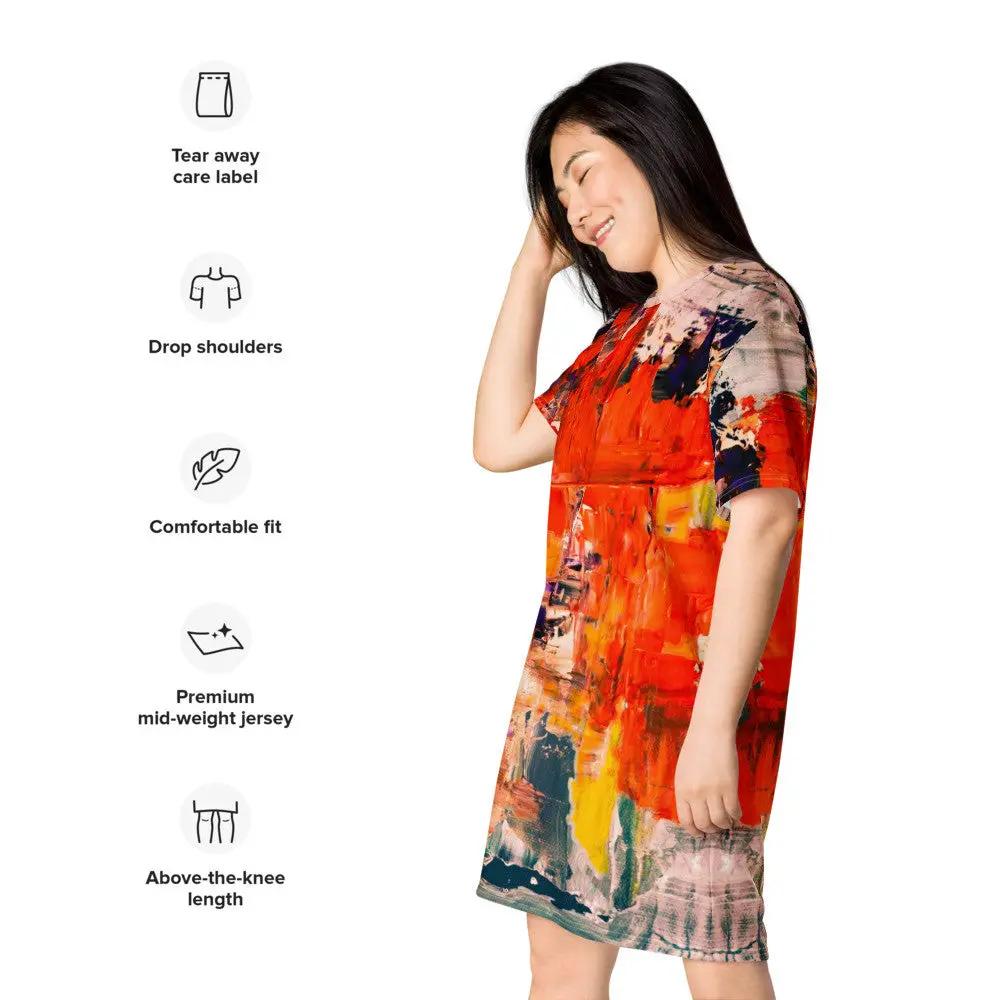 Gianneli Colours T-shirt dress Fadia, Noura