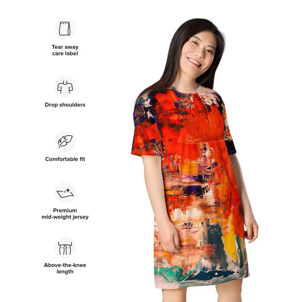 Gianneli Colours T-shirt dress Fadia, Noura