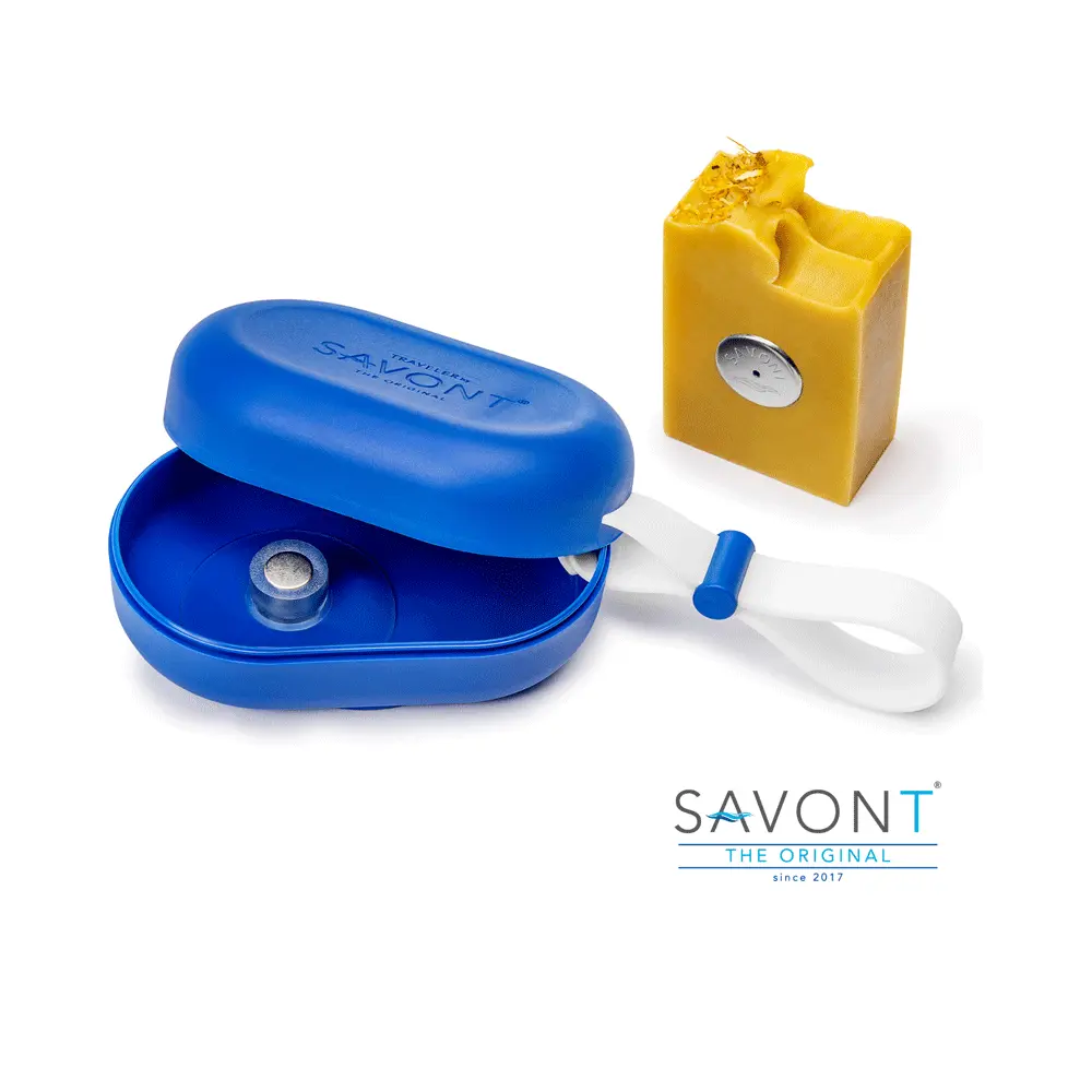 SAVONT Original Traveler Soap Box | Always dry & clean | soap tin case SAVONT