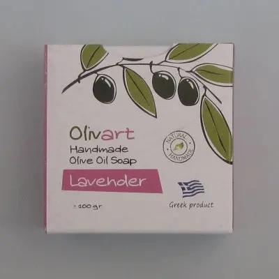 OLIVART Hand made Olive Oil soap - Lavender OLIVART