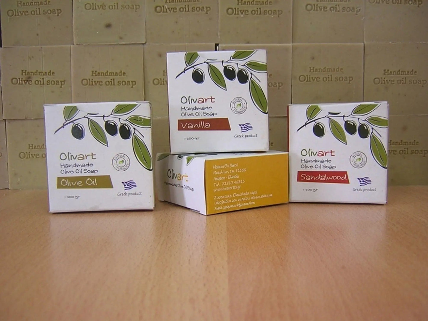 OLIVART Natural olive oil soap-Sandalwood OLIVART