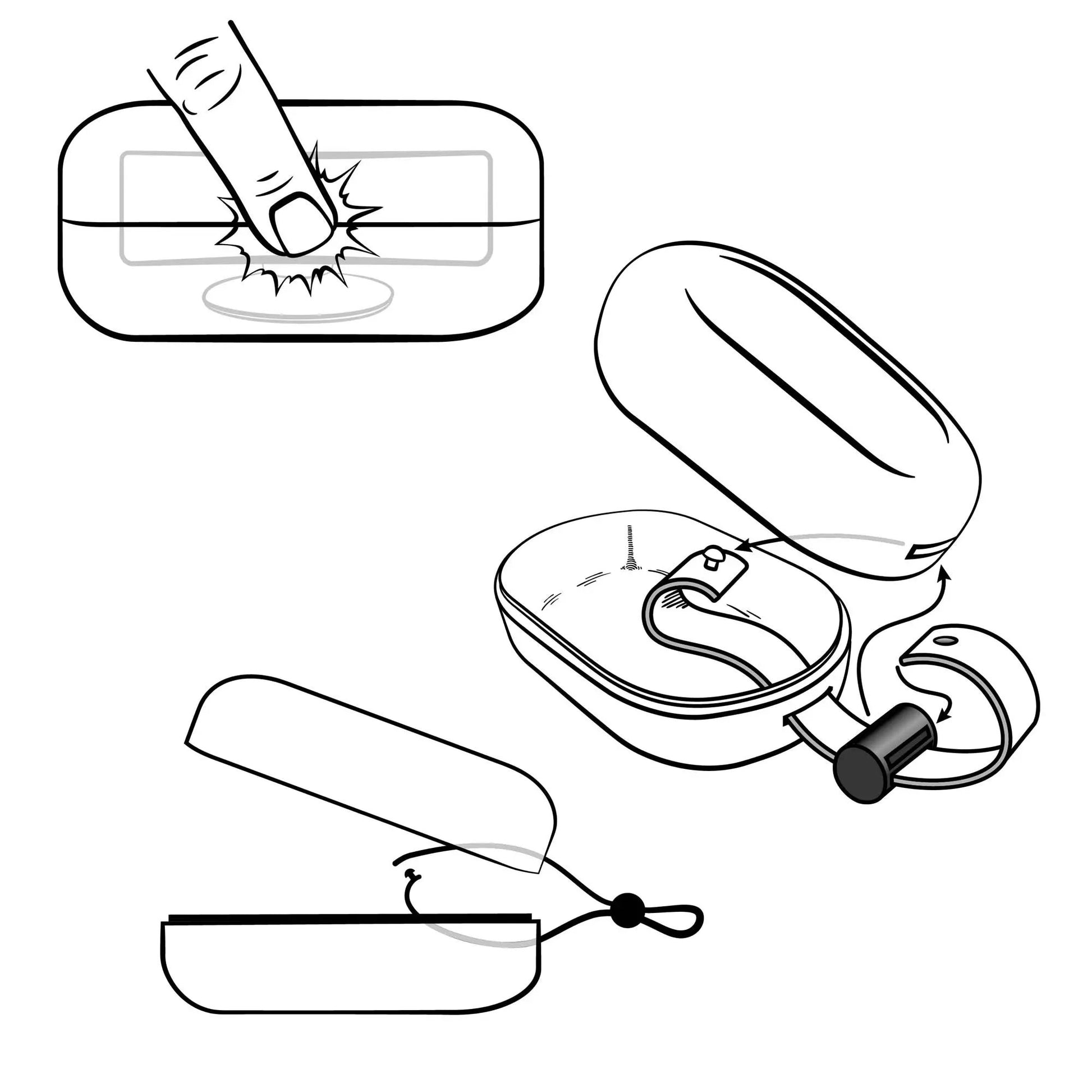 SAVONT Original Traveler Soap Box | Always dry & clean | soap tin case SAVONT