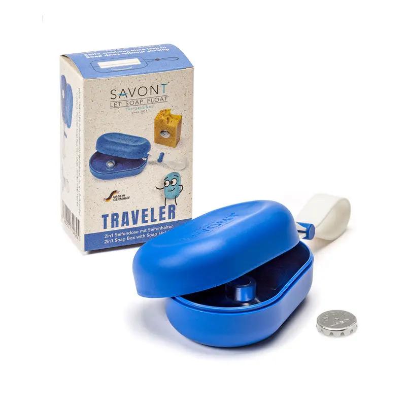 SAVONT Original Traveler Soap Box | Always dry & clean | soap tin case SAVONT